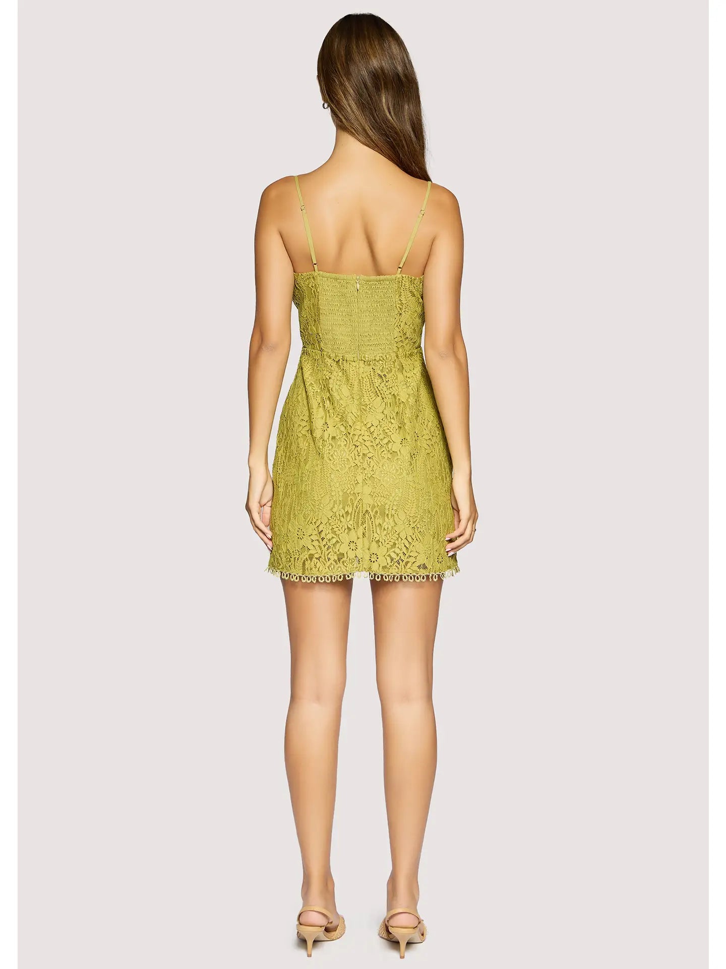 Serafina Mini Dress - Summer Green