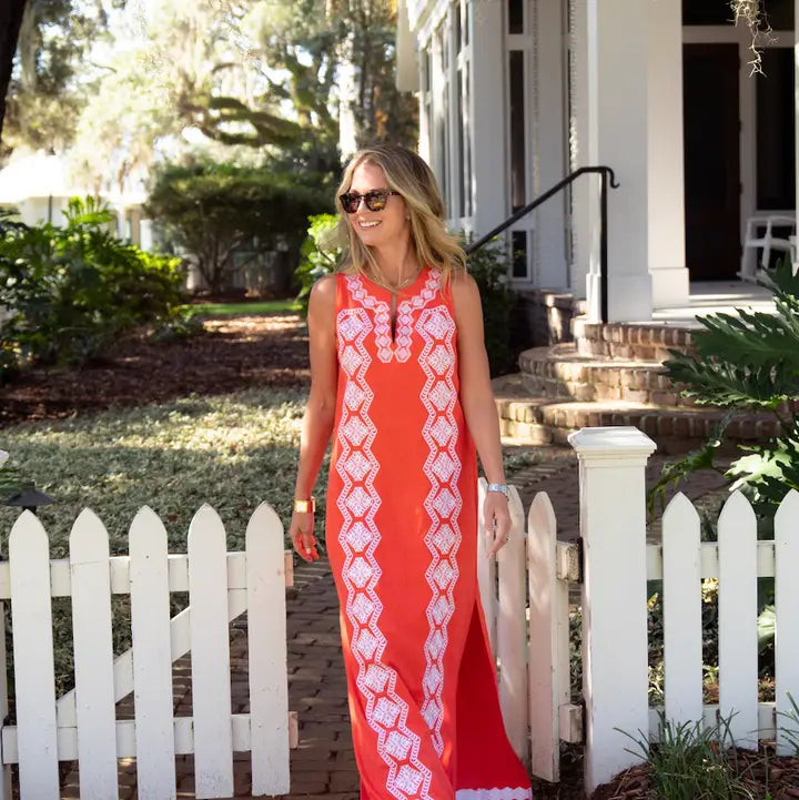 Coral Blythe Dress