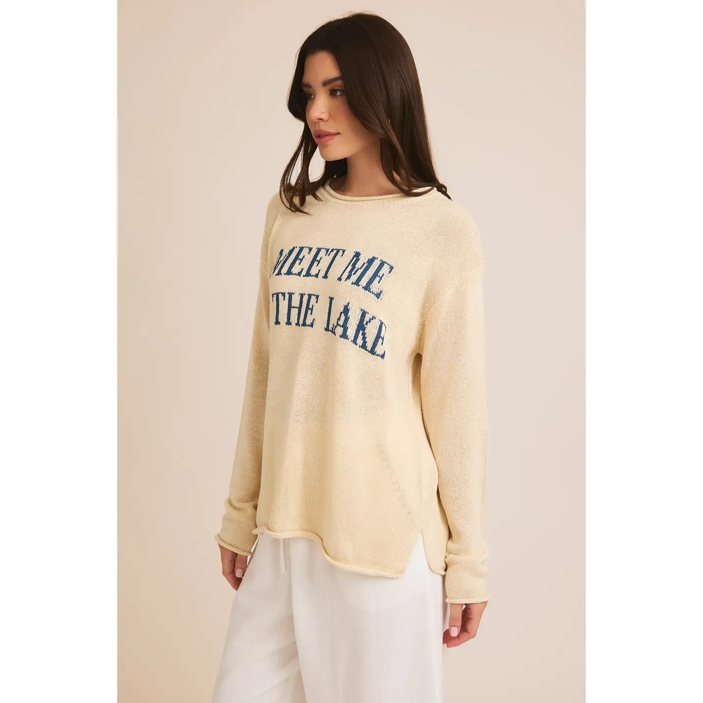 Meet me at the lake sweater