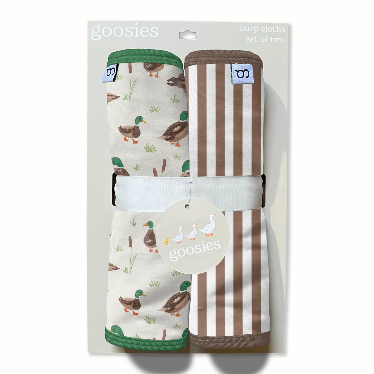 Mallard Drake Ducks - Burp Cloth Set
