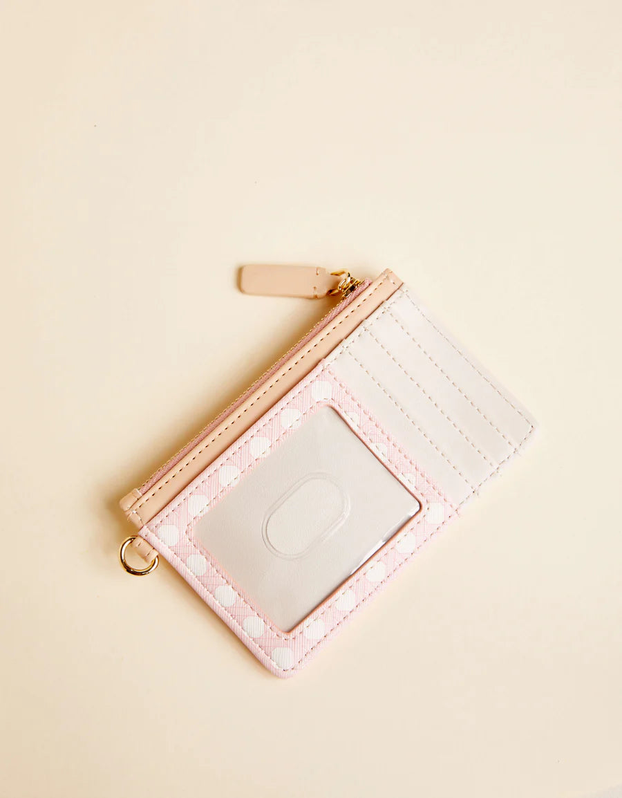 Slimcard Coinpurse Pink Cane
