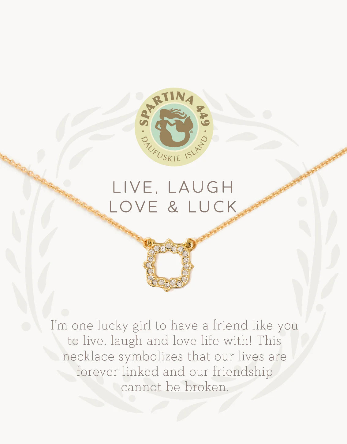 Sea La Vie Necklace Luck/Quatrefoil