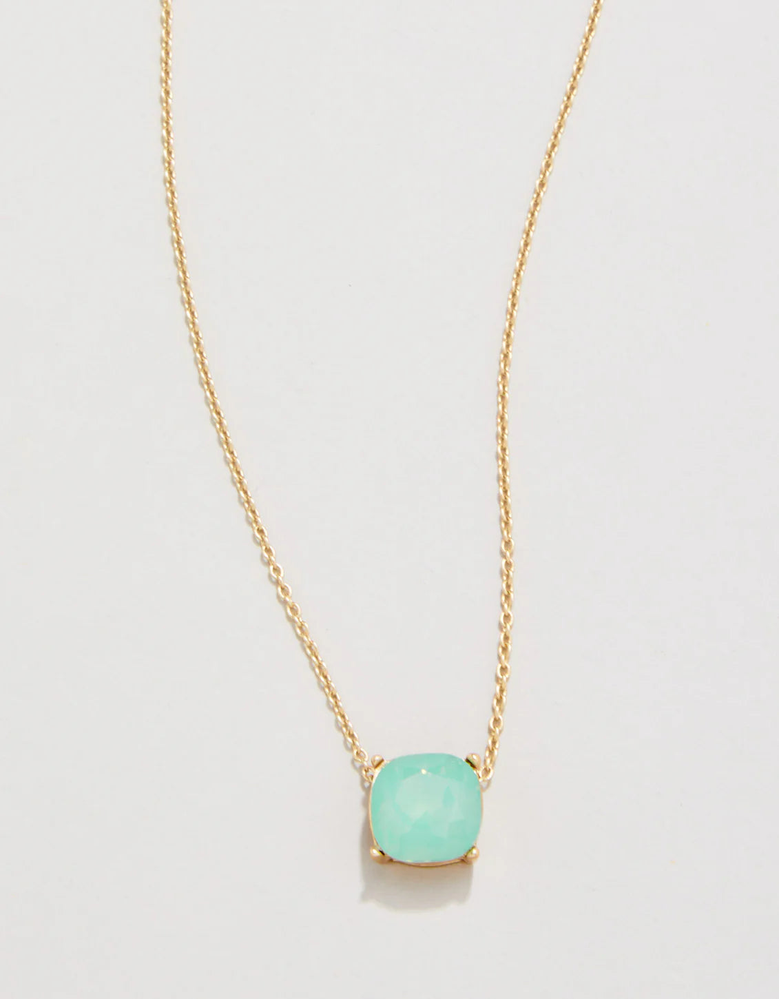 Sea La Vie Sea Glass Necklace 18" Happy/Sea Green