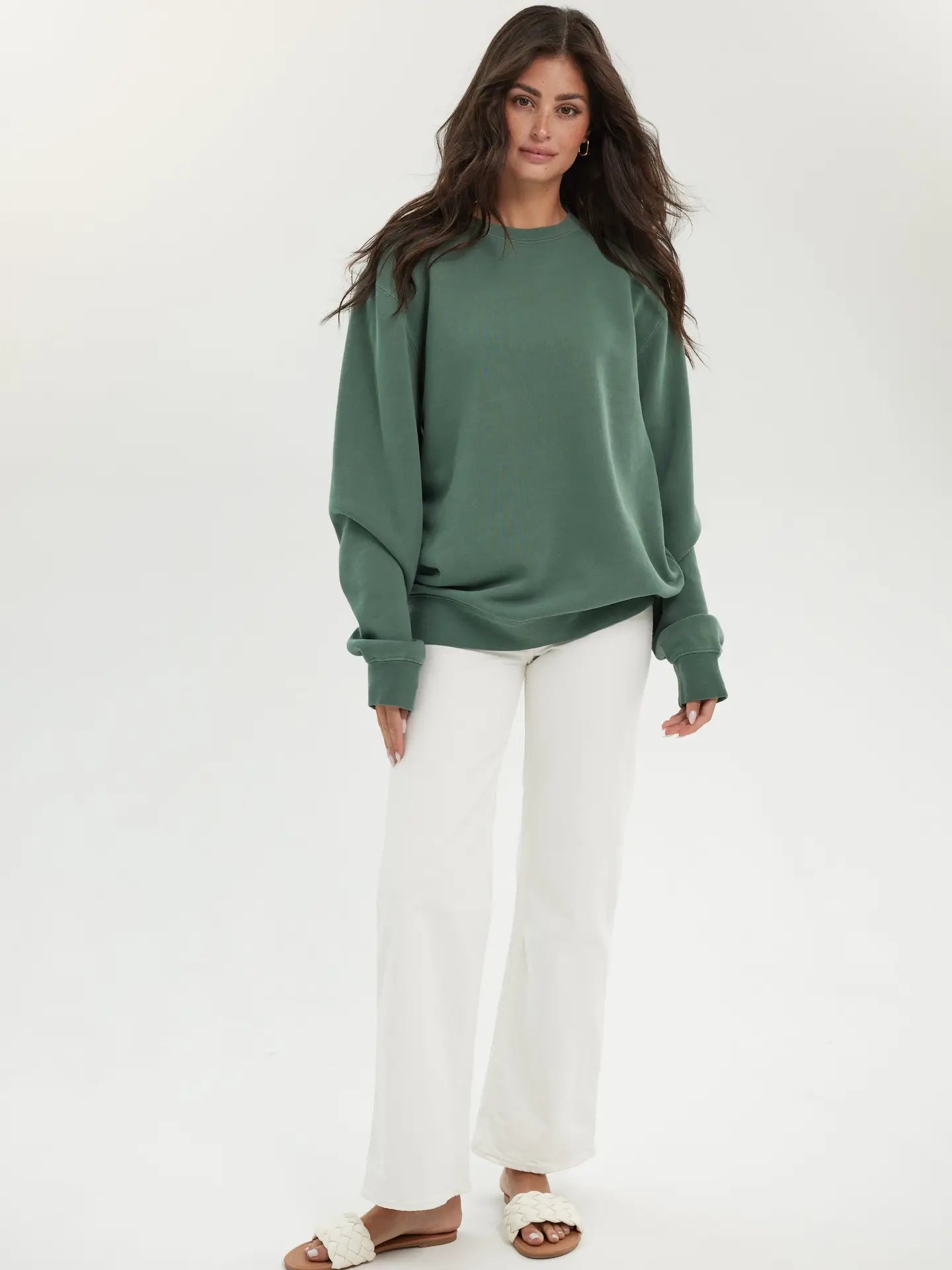 Crewneck Sweatshirt - Ocean Green