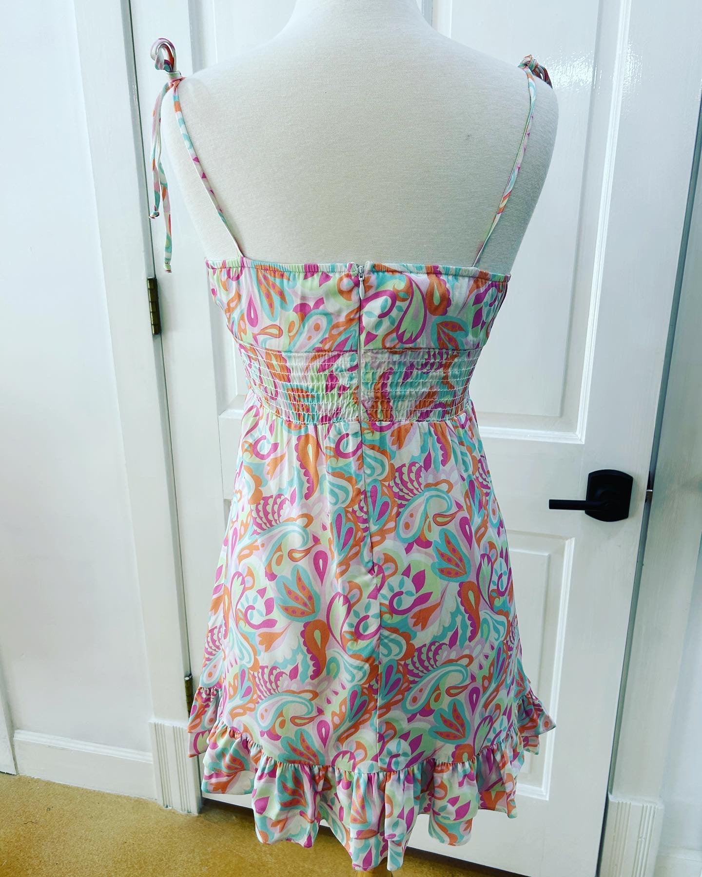 Shore Sicily Tie Shoulder Dress