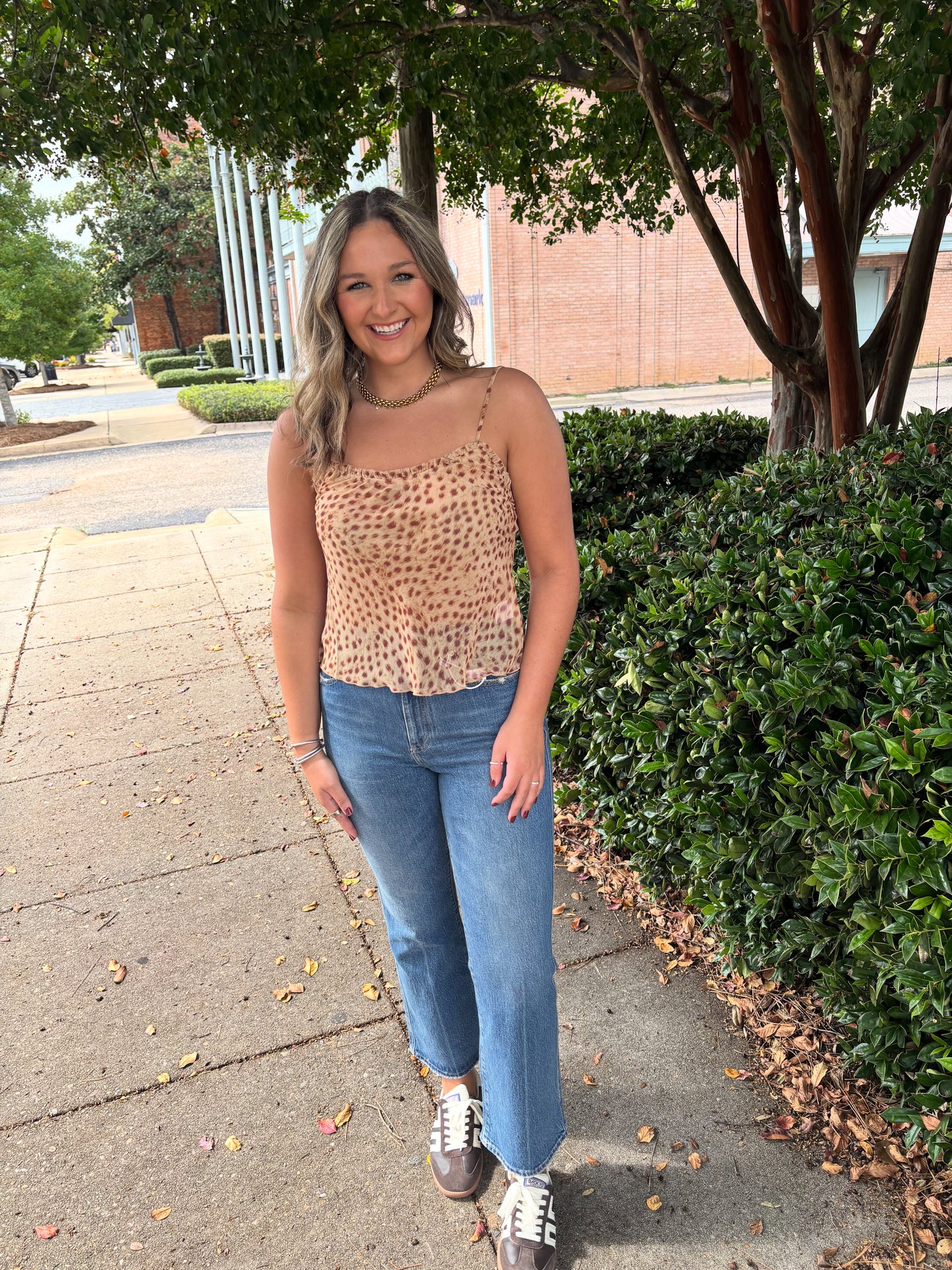 Camila Ruffle Tank