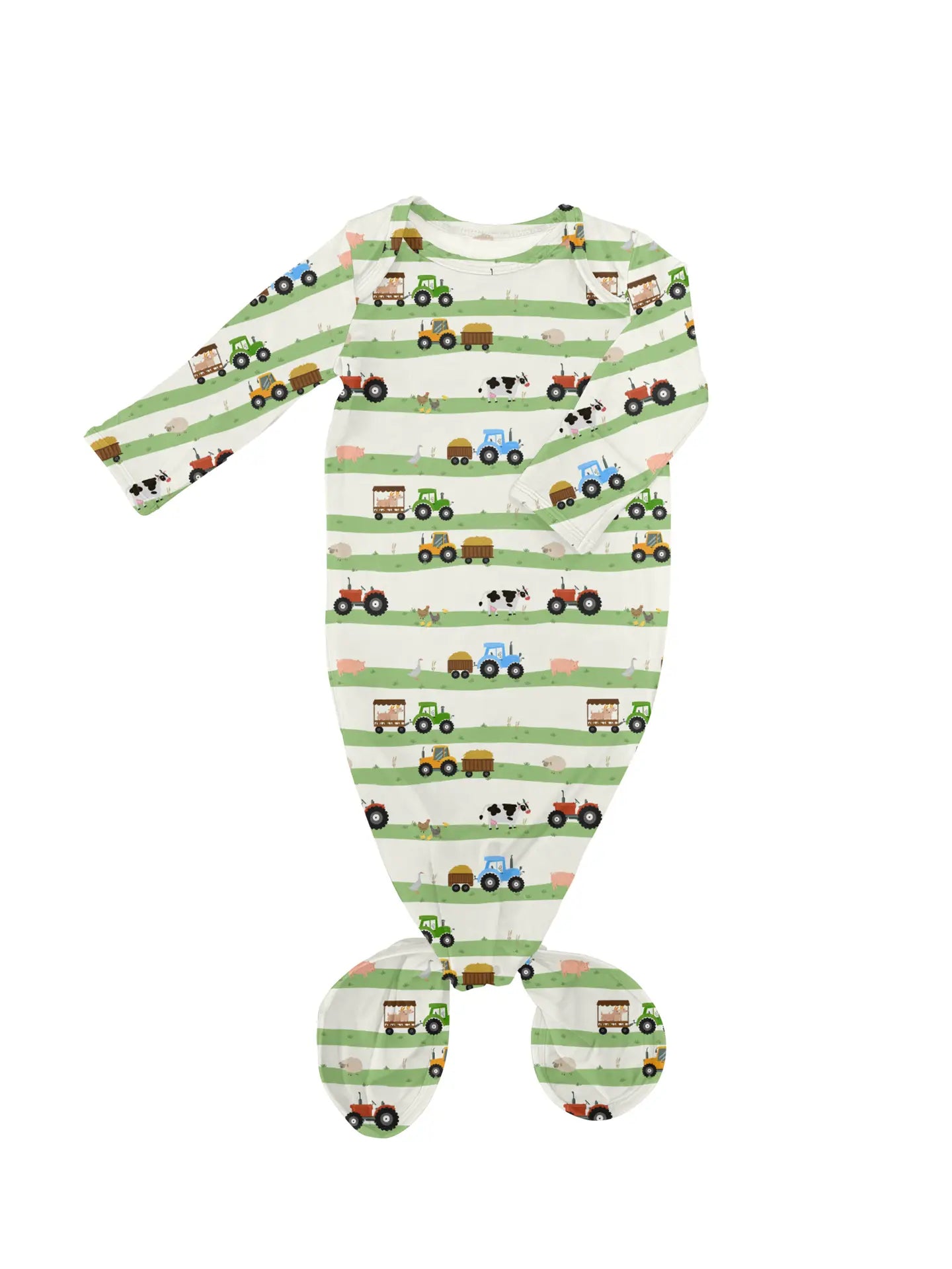 Farm Stripes - Knotted Gown