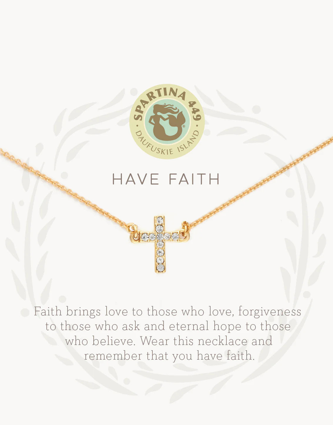 Sea La Vie Have Faith Necklace