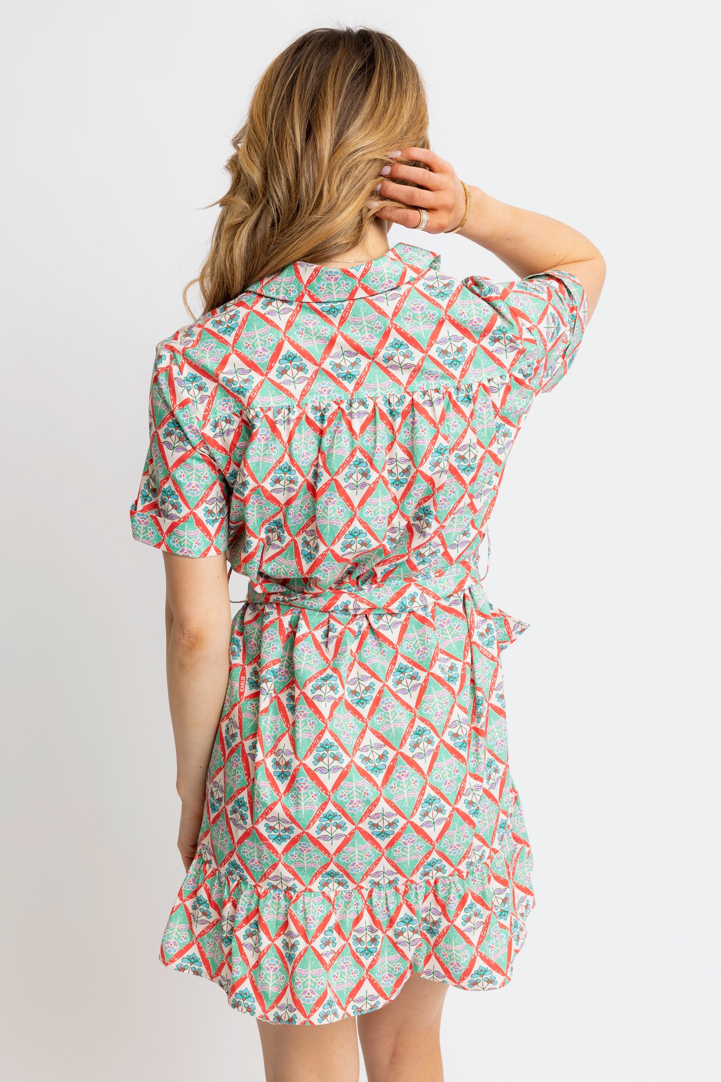 Floral Shirt Dress