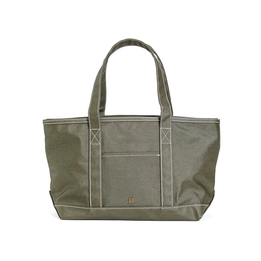 MEDIUM TOTE - Coated Canvas OLIVE