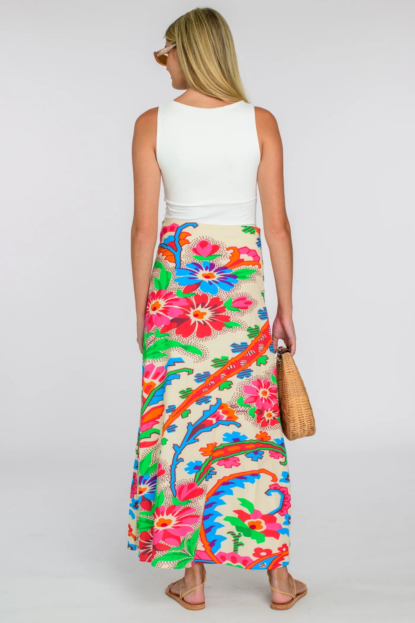 Anita Skirt in Scroll With It Large Scale