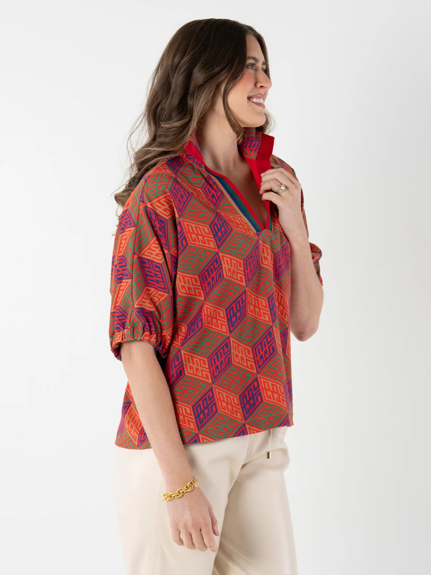 Poppy Top Vintage Monogram
