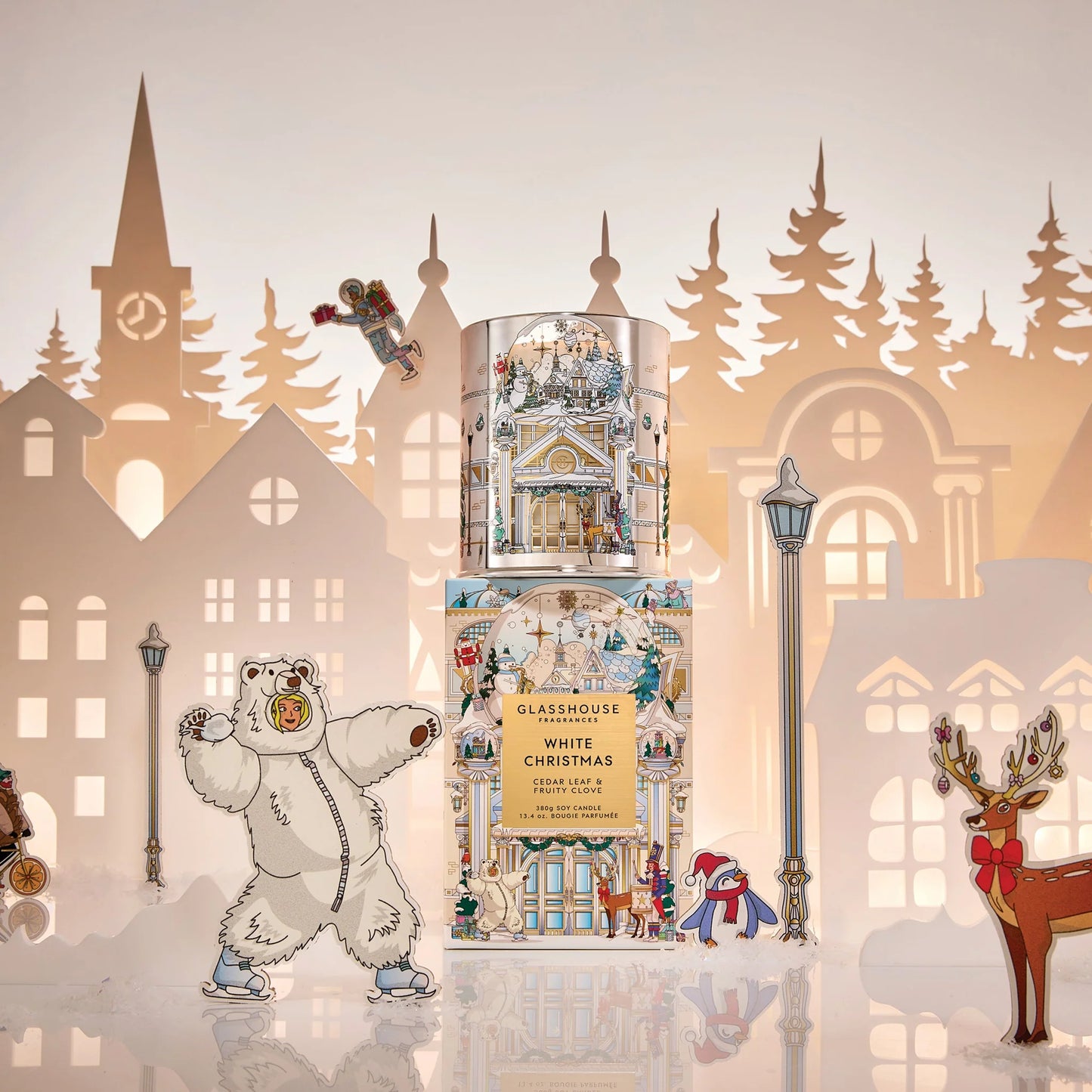 13.4 oz. Candle - Christmas - White Christmas