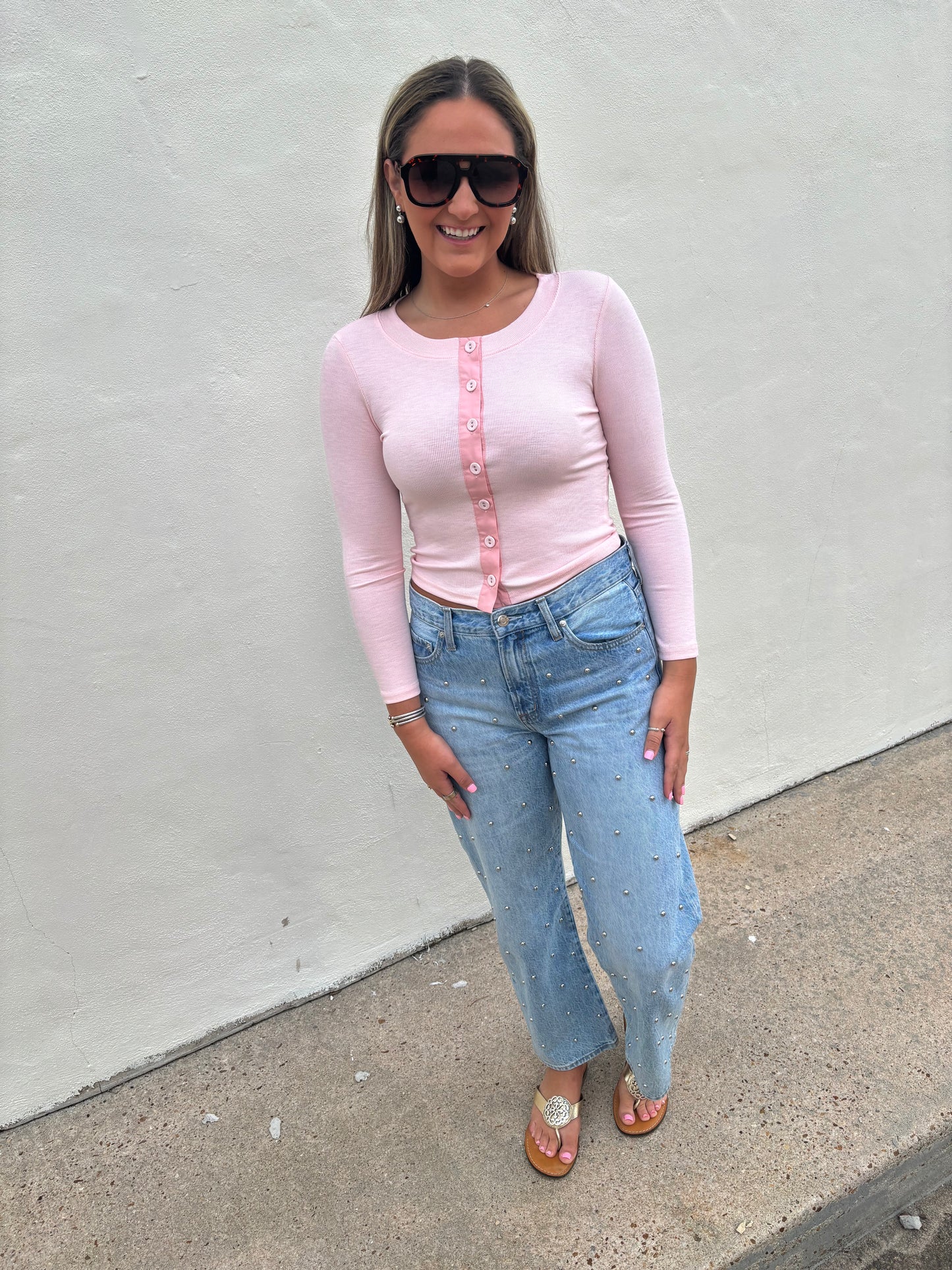 Sasha Crop Button Cardigan