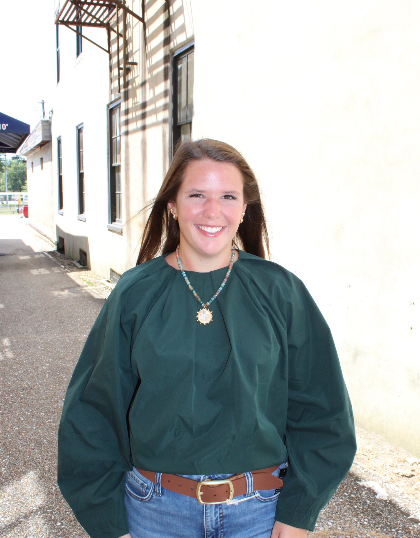 Hunter Green Top