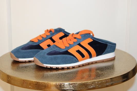 VENICE W26 in VELVET BLUE Backless Sneakers