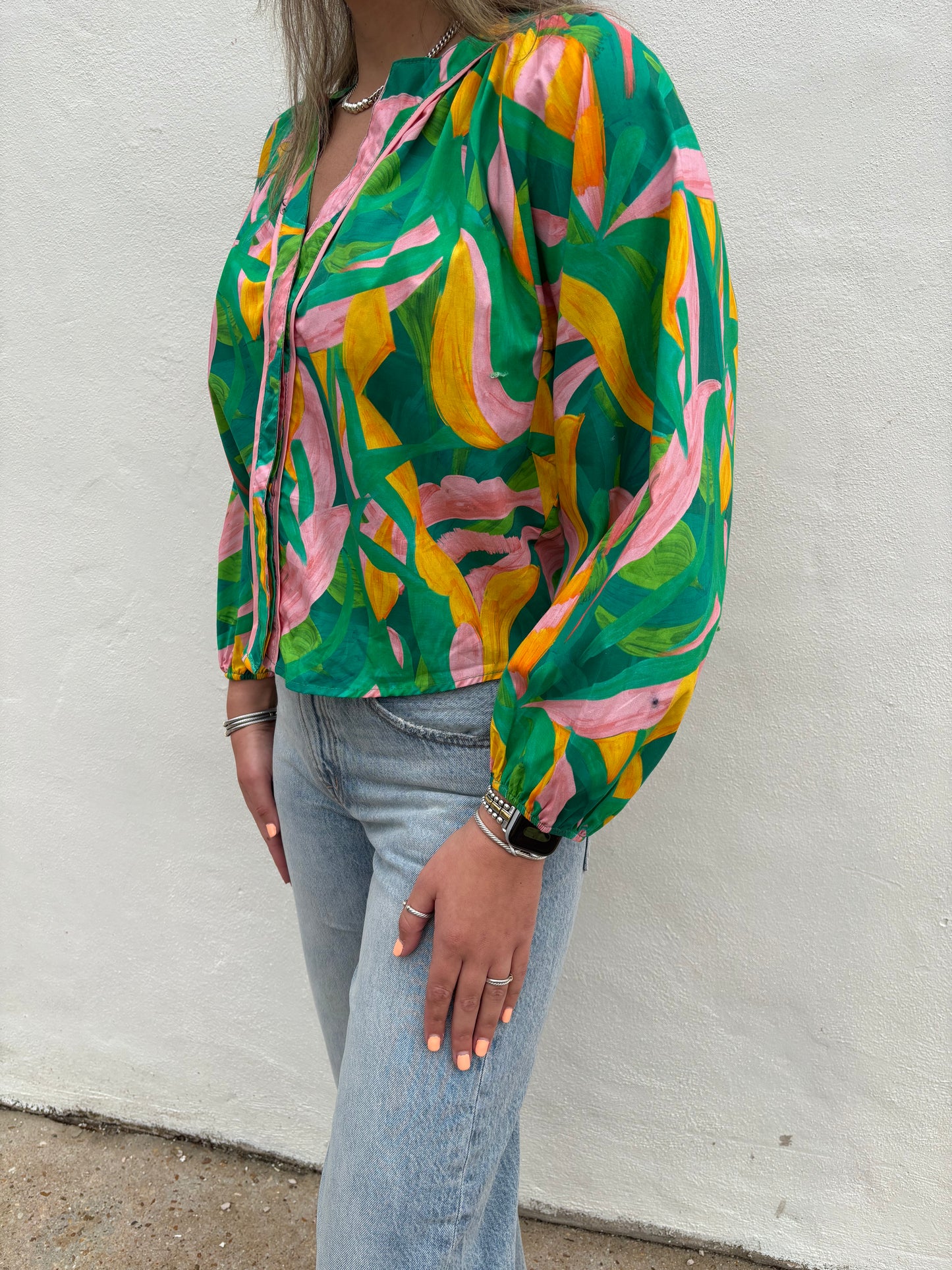 Tropical Rush Blakely Top