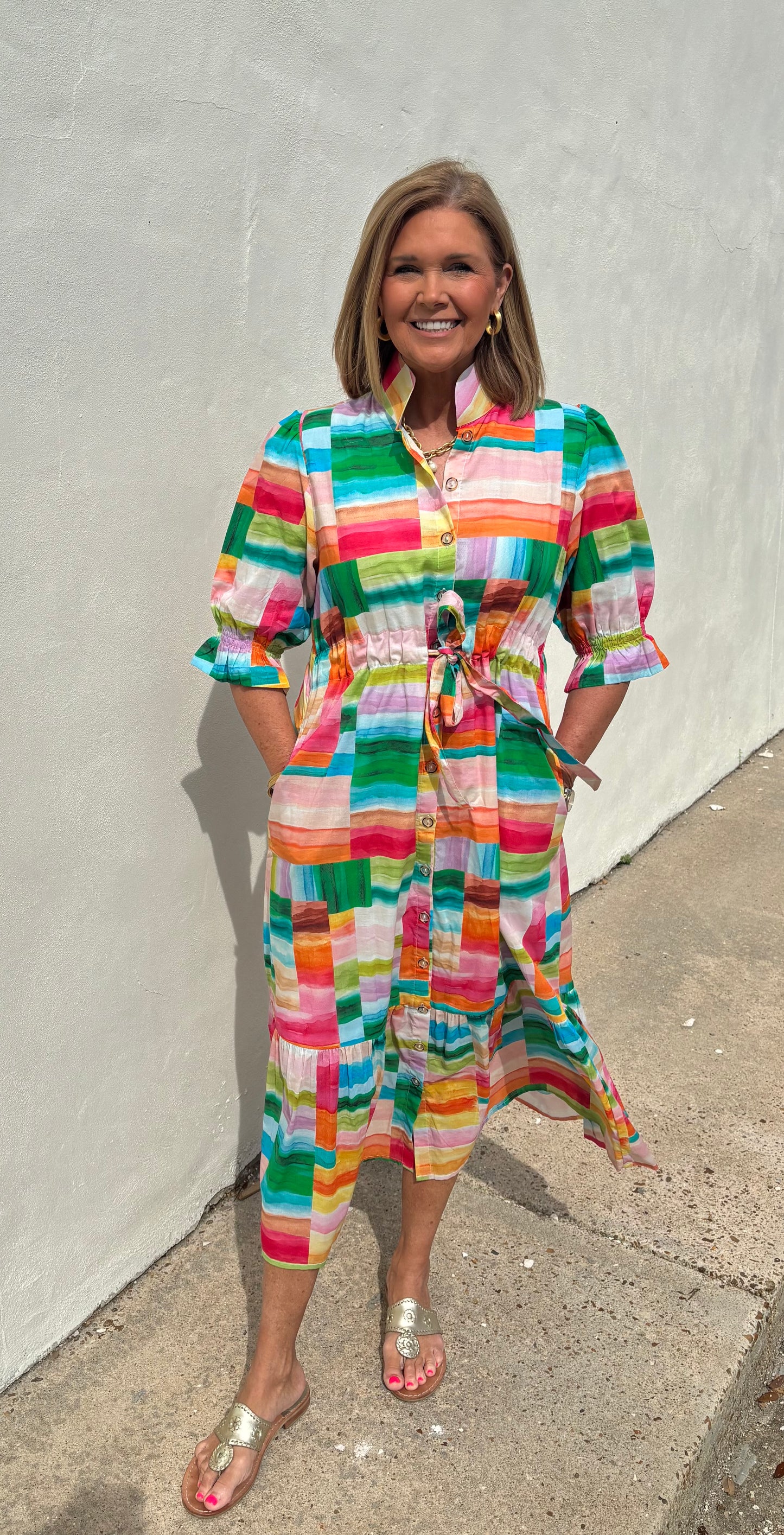 Catherine Dress Mad for Madras