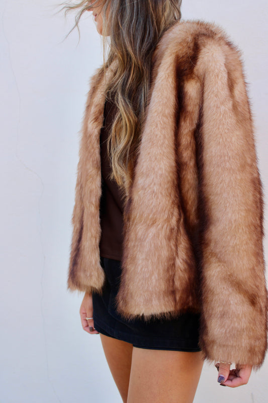 Carrie Faux Fur Jacket