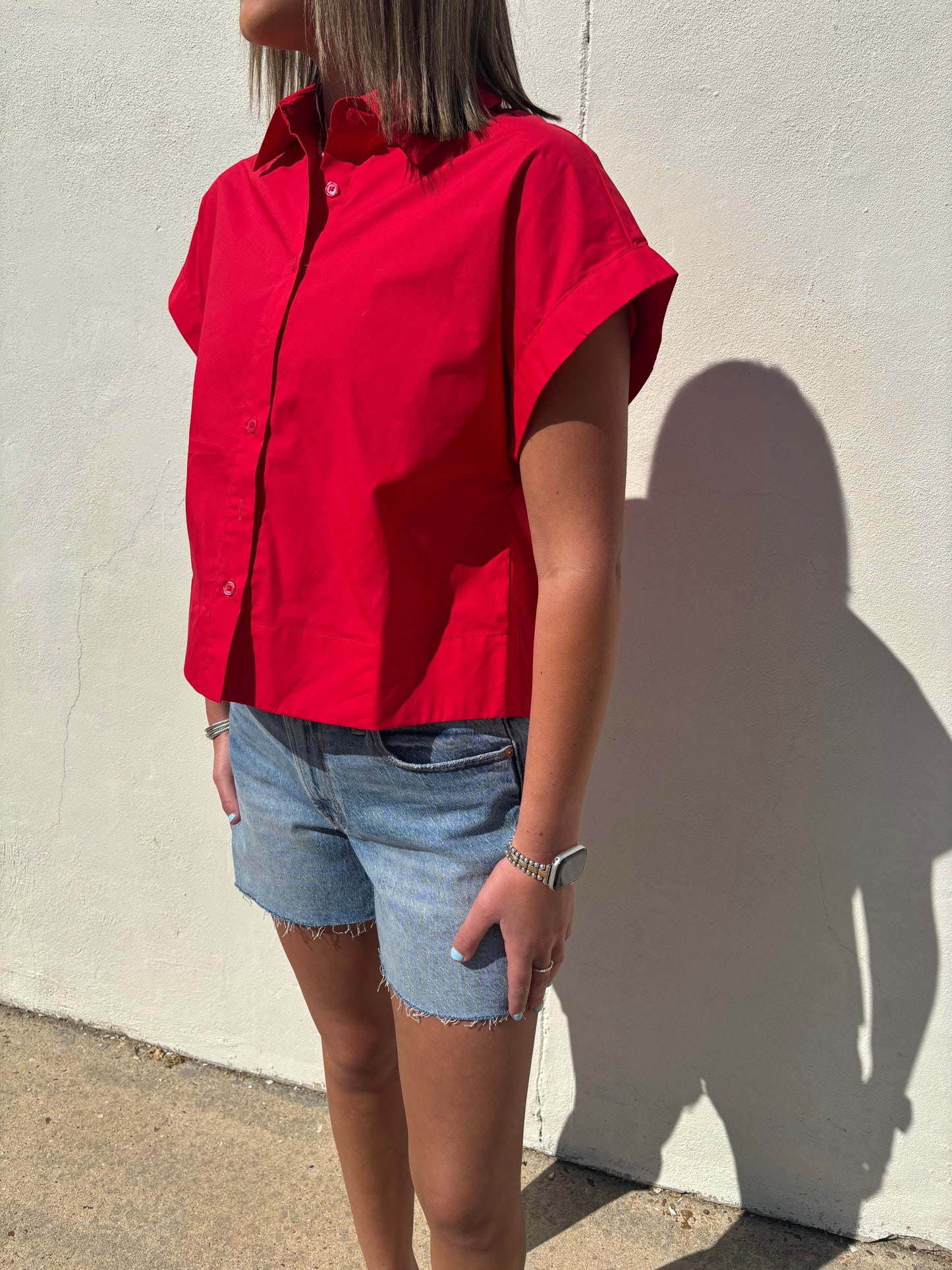 Shorty Shirt Red