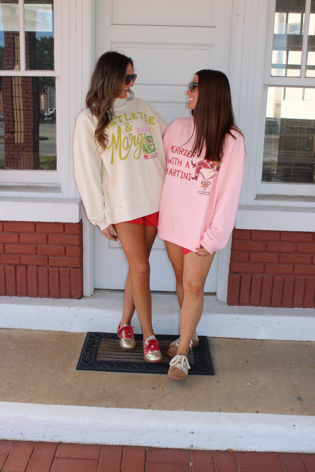 Holiday Mockneck Mistletoe & Margs