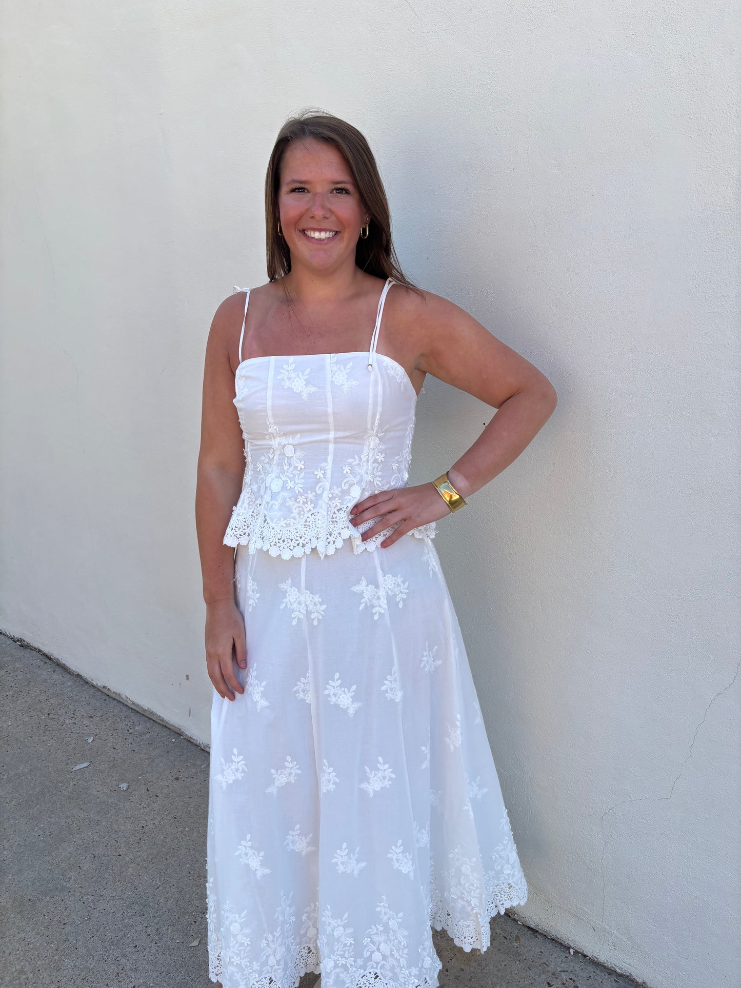 Alice Eyelet Top