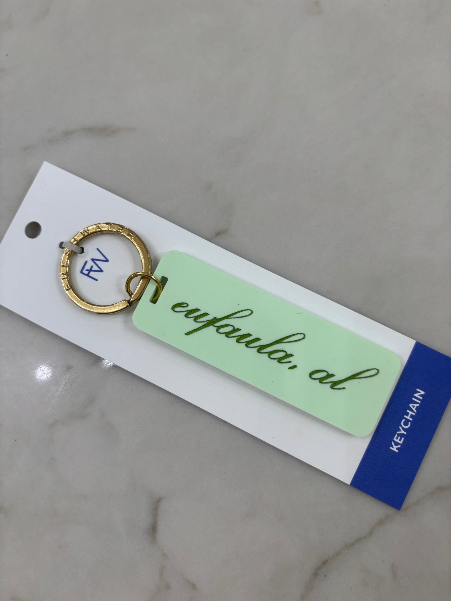Eufaula Rectangle Keychain