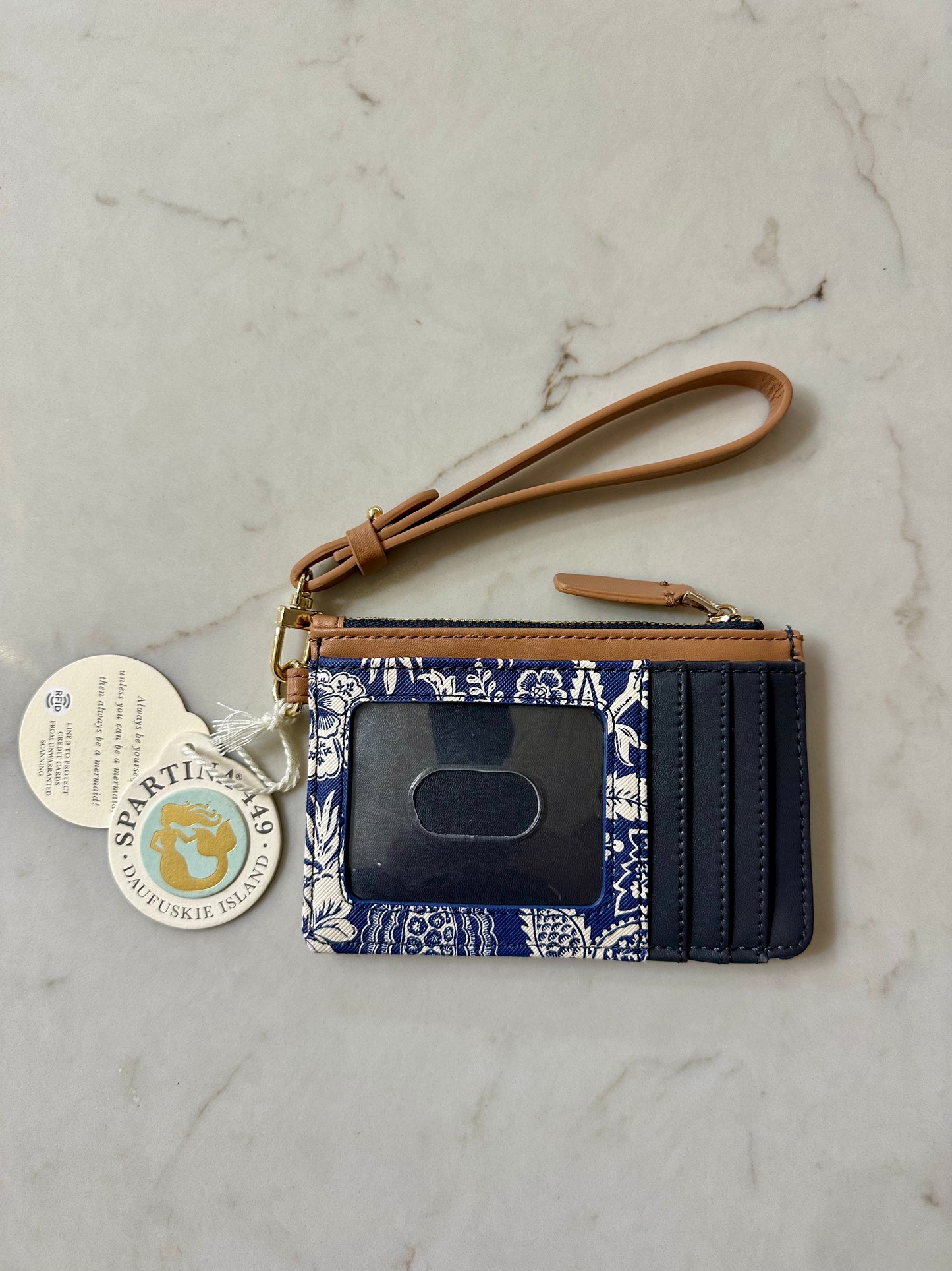 Flagler Blue Slimcard Coinpurse