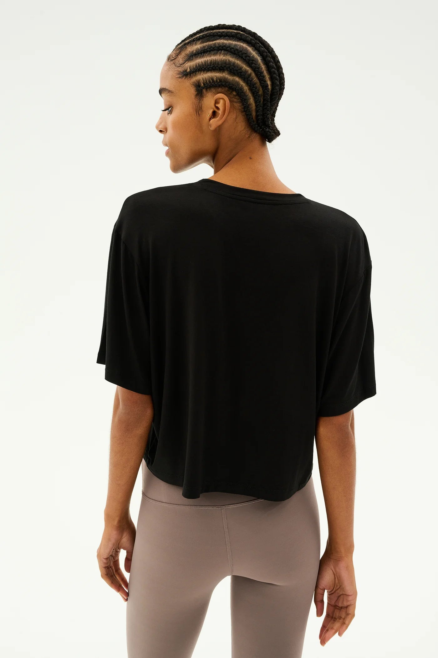 Djuna Oversized Jersey Tee Black Splits59