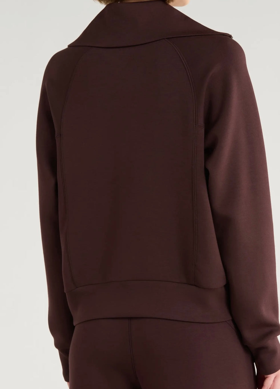 Spanx® Airessentials Half Zip Truffle
