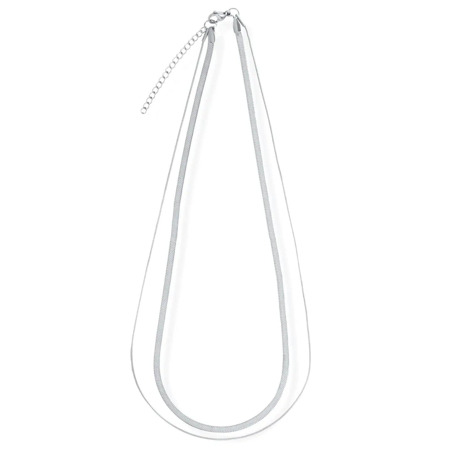 Ellie Vail Cassia Double Chain Necklace