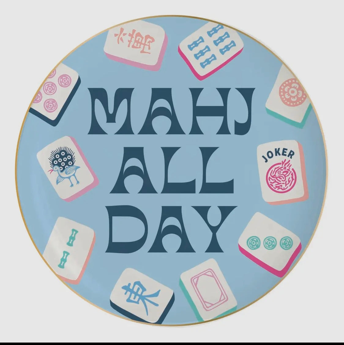 Mahj All Day Ceramic tray