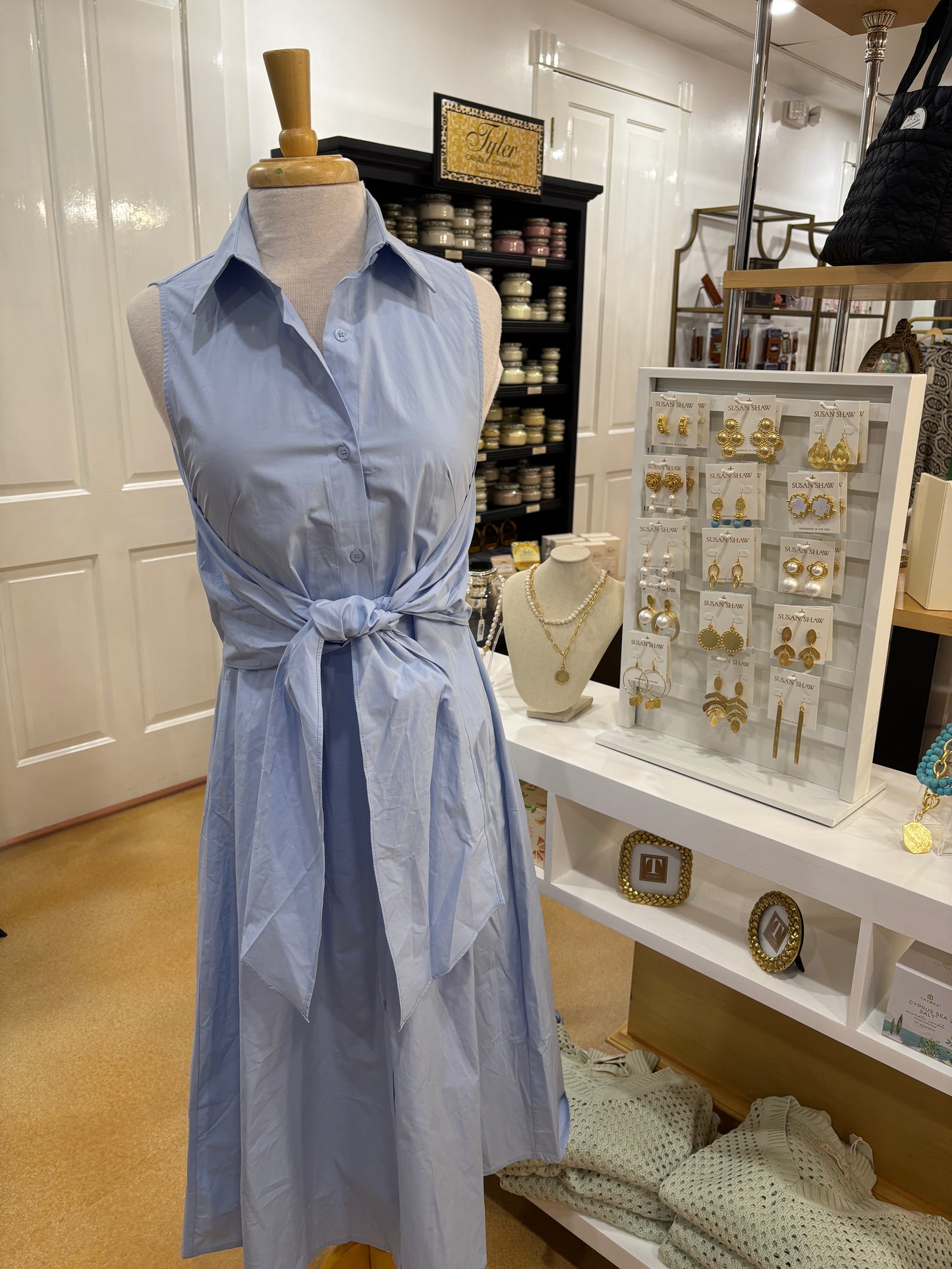 Skyline Serenity Shirt Dress