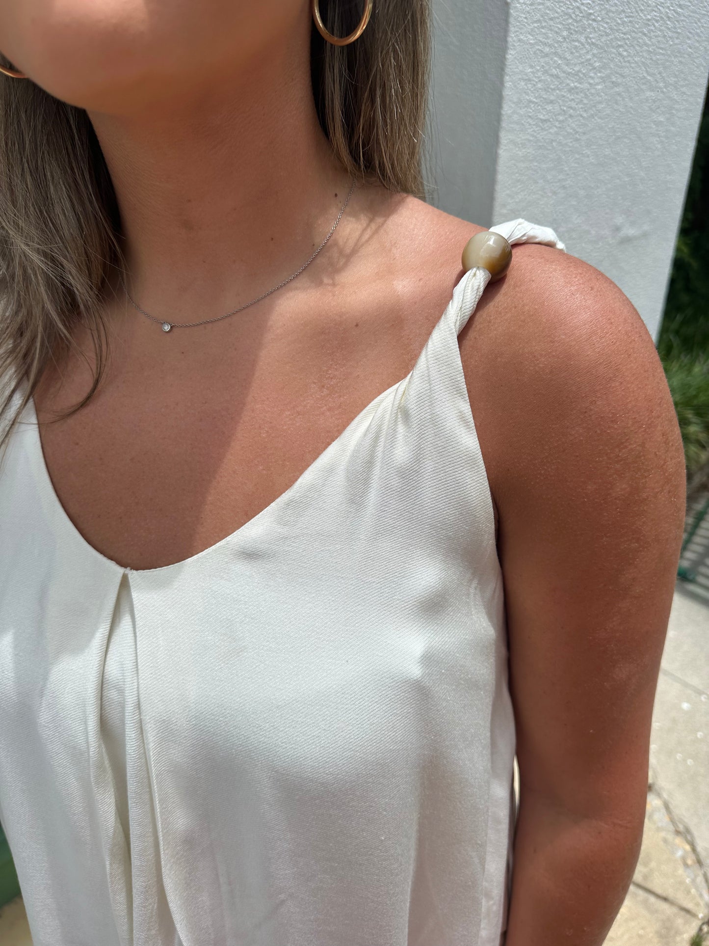 Sutton Ivory Bead Dress