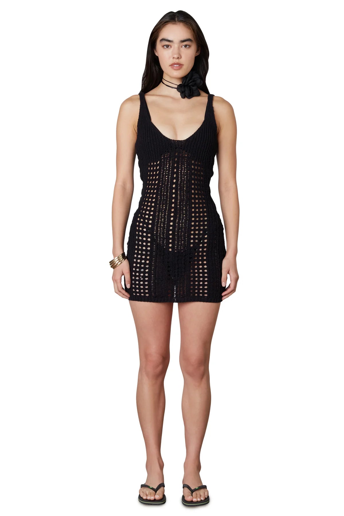 Nia Playa Cover up Black