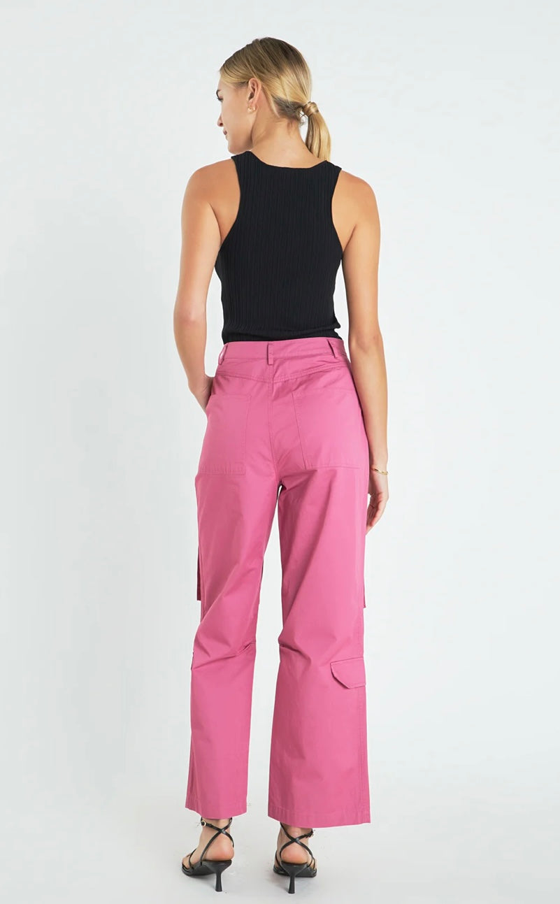 Wide Leg Cargo Pants
