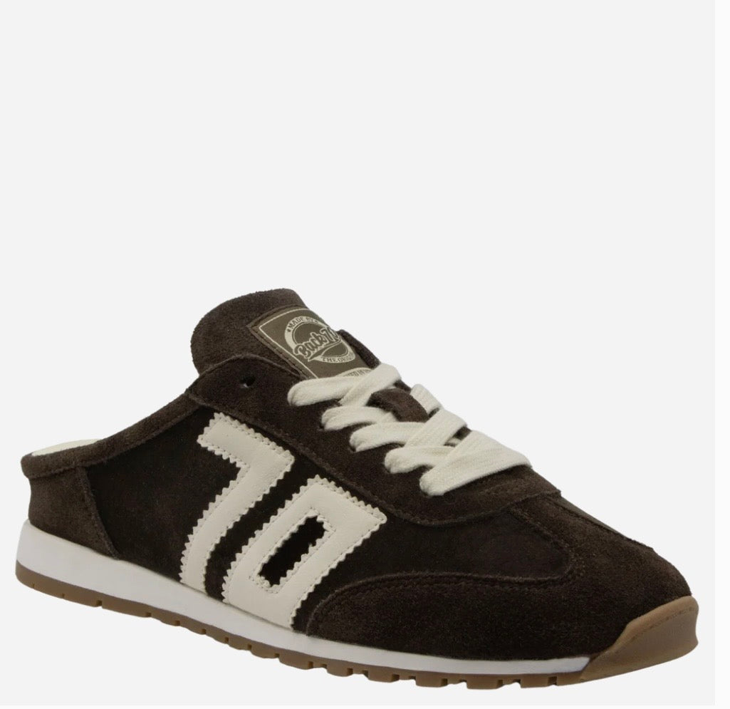 VENICE W26 in VELVET COFFEE Backless Sneakers