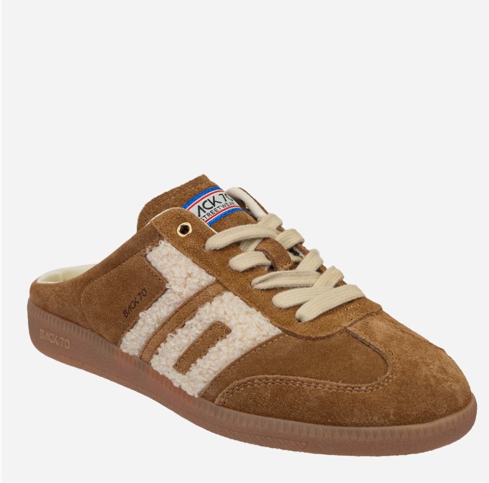 EASTER in TOBACCO Backless Sneakers