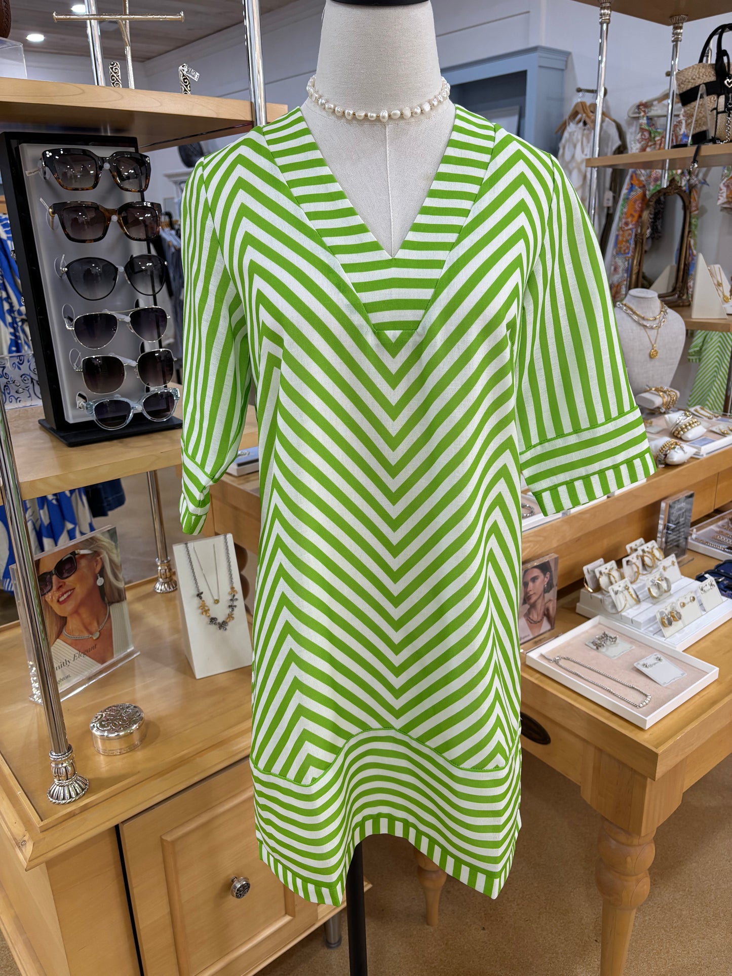Stripe Engineer Shea Dress