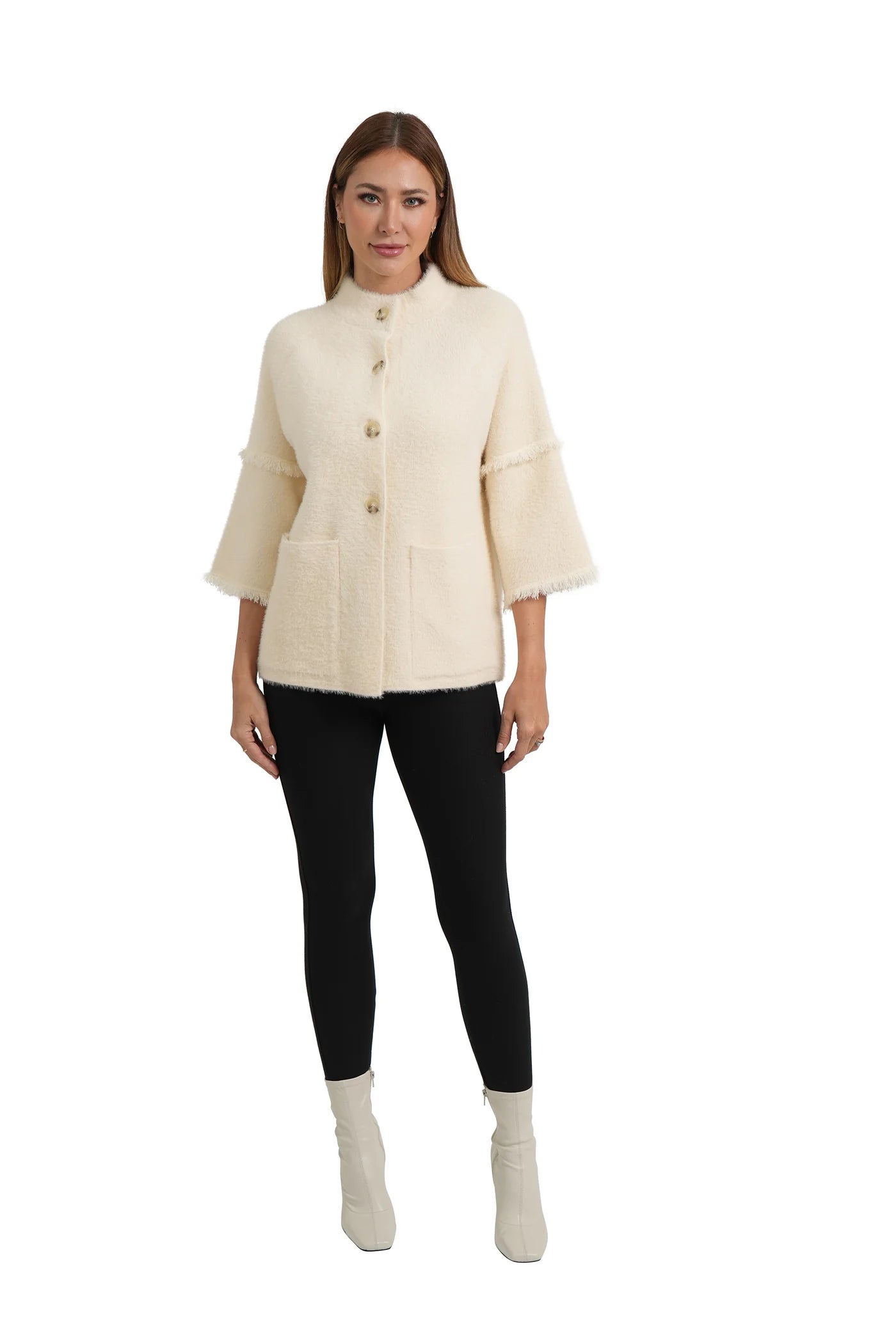 Angie Cardigan Ivory