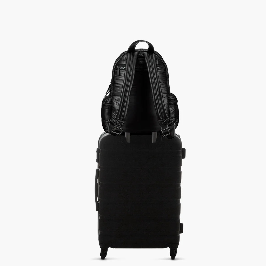 Mega Fluff Laptop Backpack - BLACK