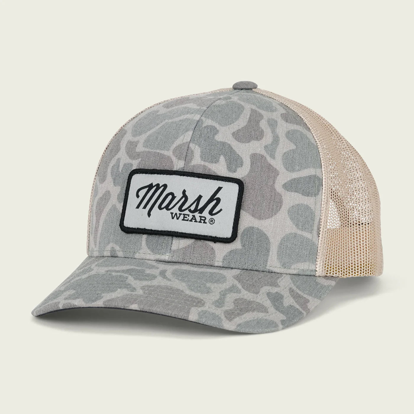 Script Trucker Hat - Dark Green Mallard Camo