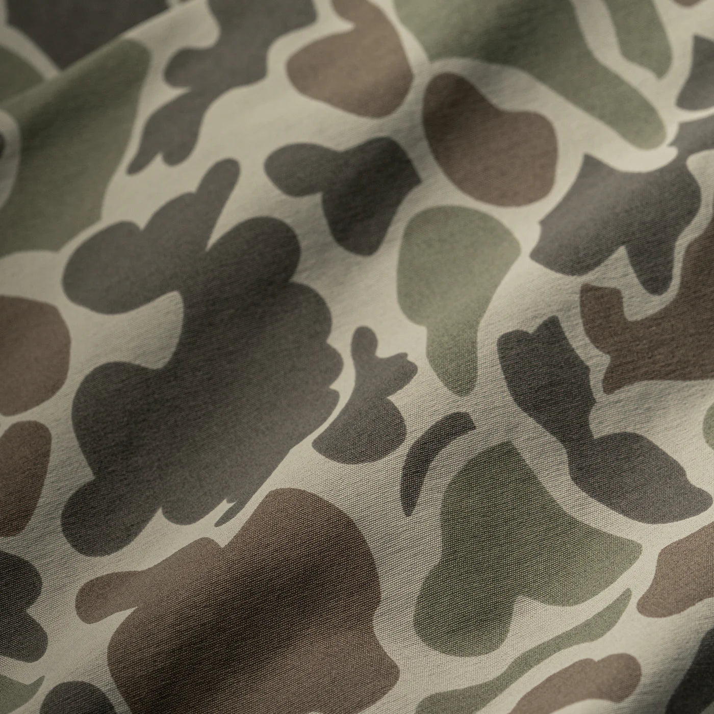 Prime Hagood Shorts in Dark Green Mallard Camo