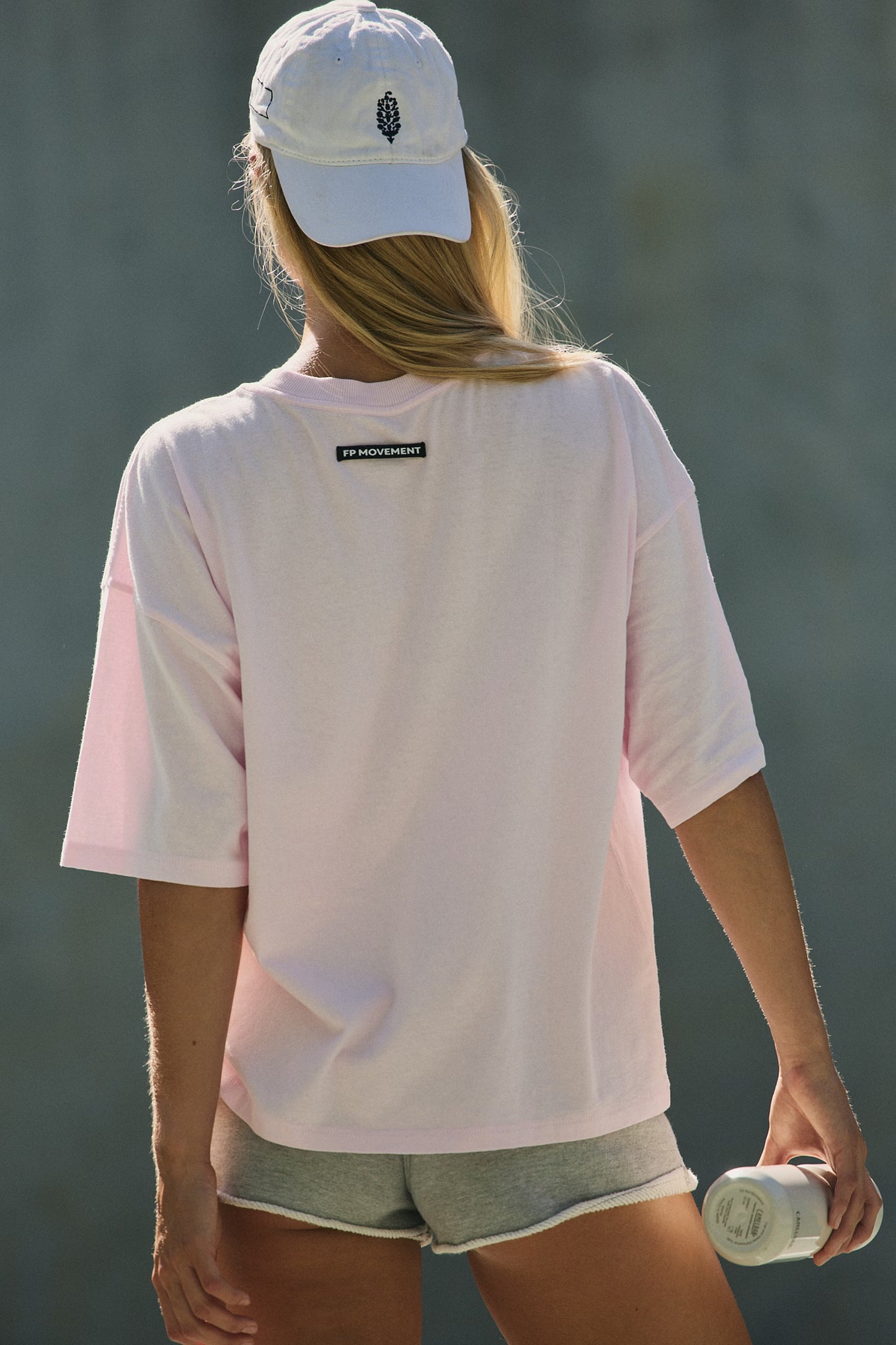 Tackle Tee in Powder Pink