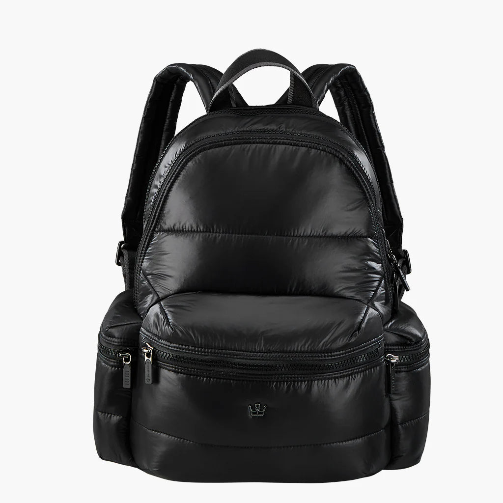 Mega Fluff Laptop Backpack - BLACK