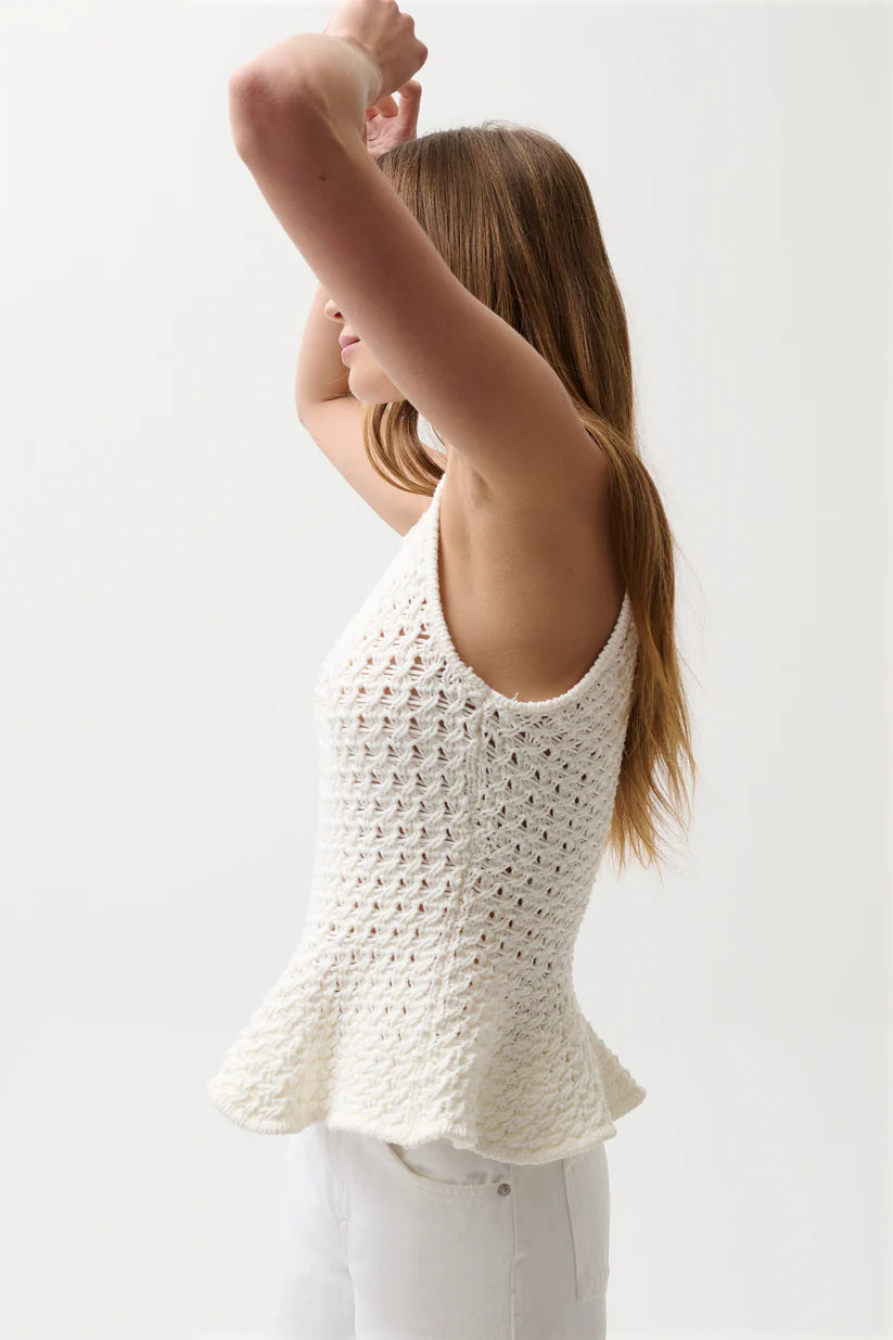 Anna White Tank