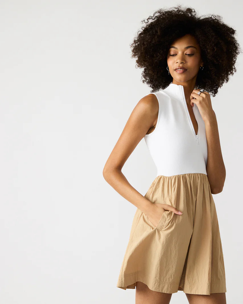 Lyon Dress Dusty Taupe