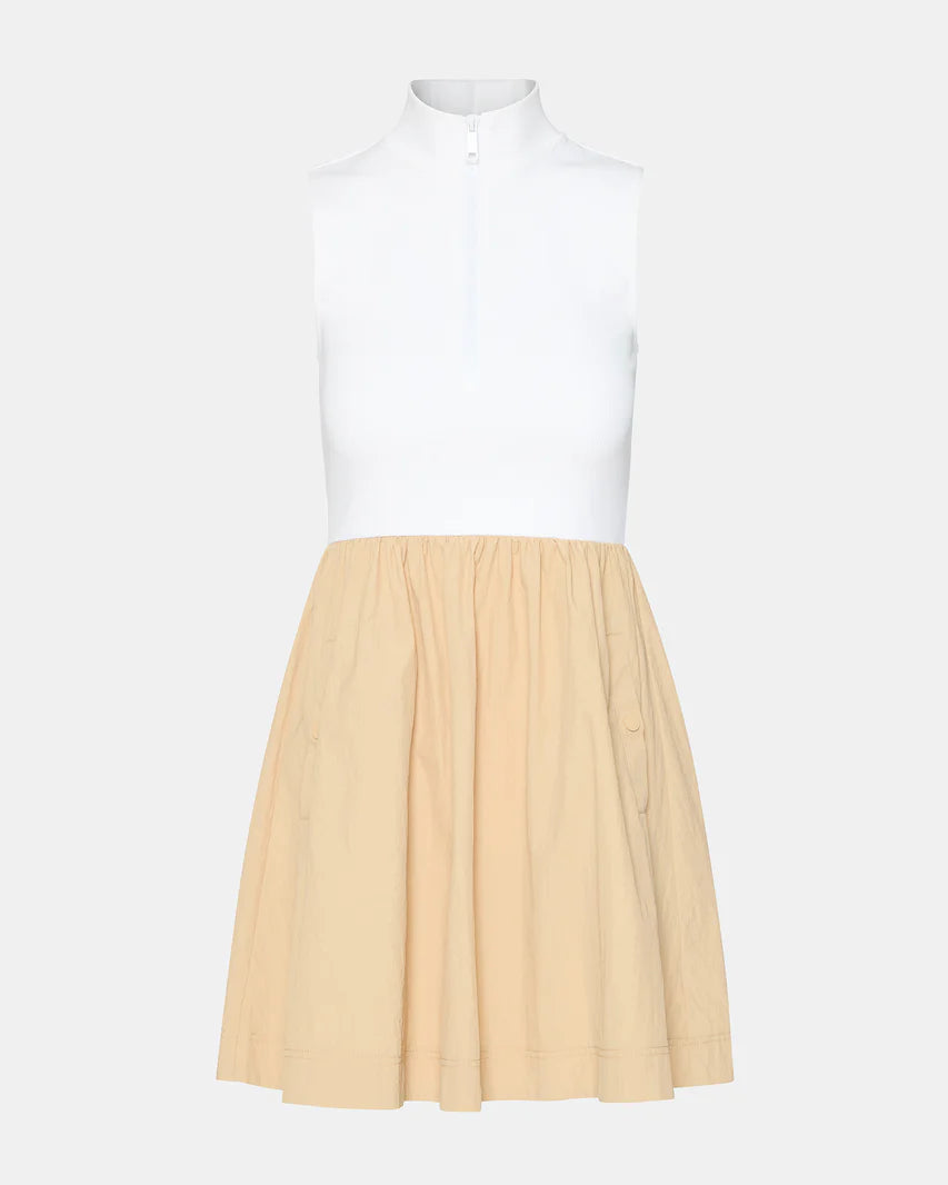Lyon Dress Dusty Taupe