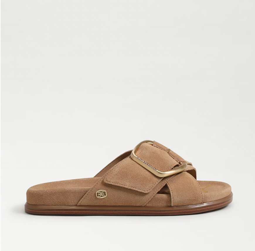 Darla Buckle Slide Sandal
