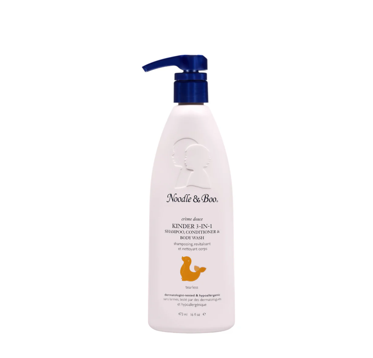 Kinder 3-In-1 Shampoo, Conditioner & Body Wash